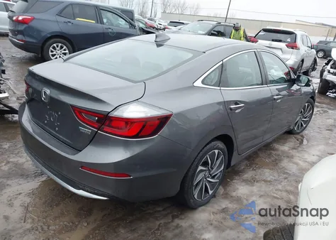 2019 Honda Insight Touring from USA, damaged, VIN 19XZE4F95KE027694
